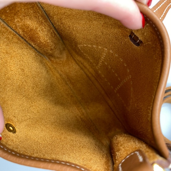 🔥HERMES🔥Taurillon Maurice Evelyn tpm crossbody gold - Picture 14 of 14